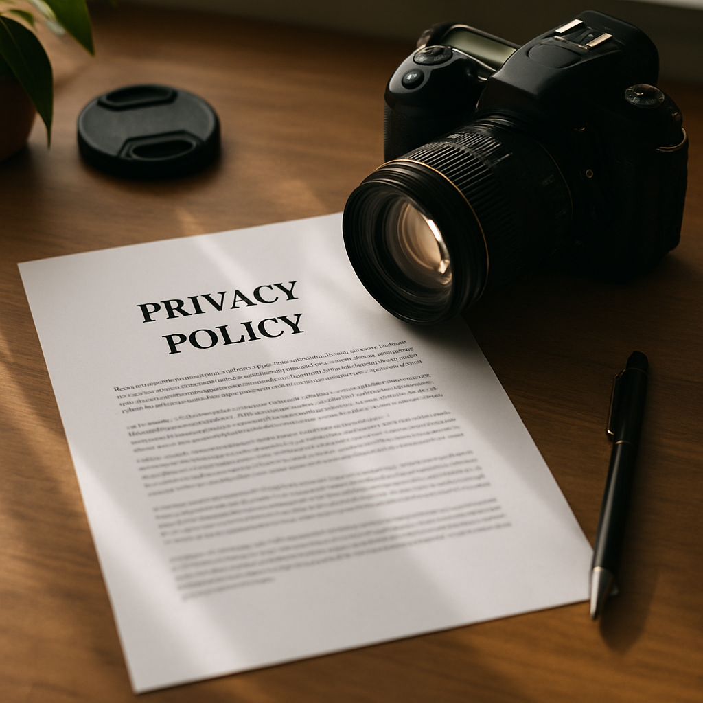 Page de politique de confidentialité