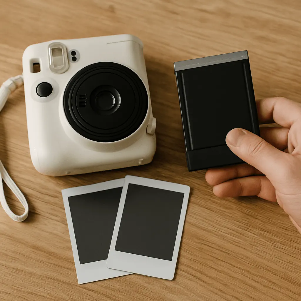Recharge appareil photo instantané : quel film choisir ?