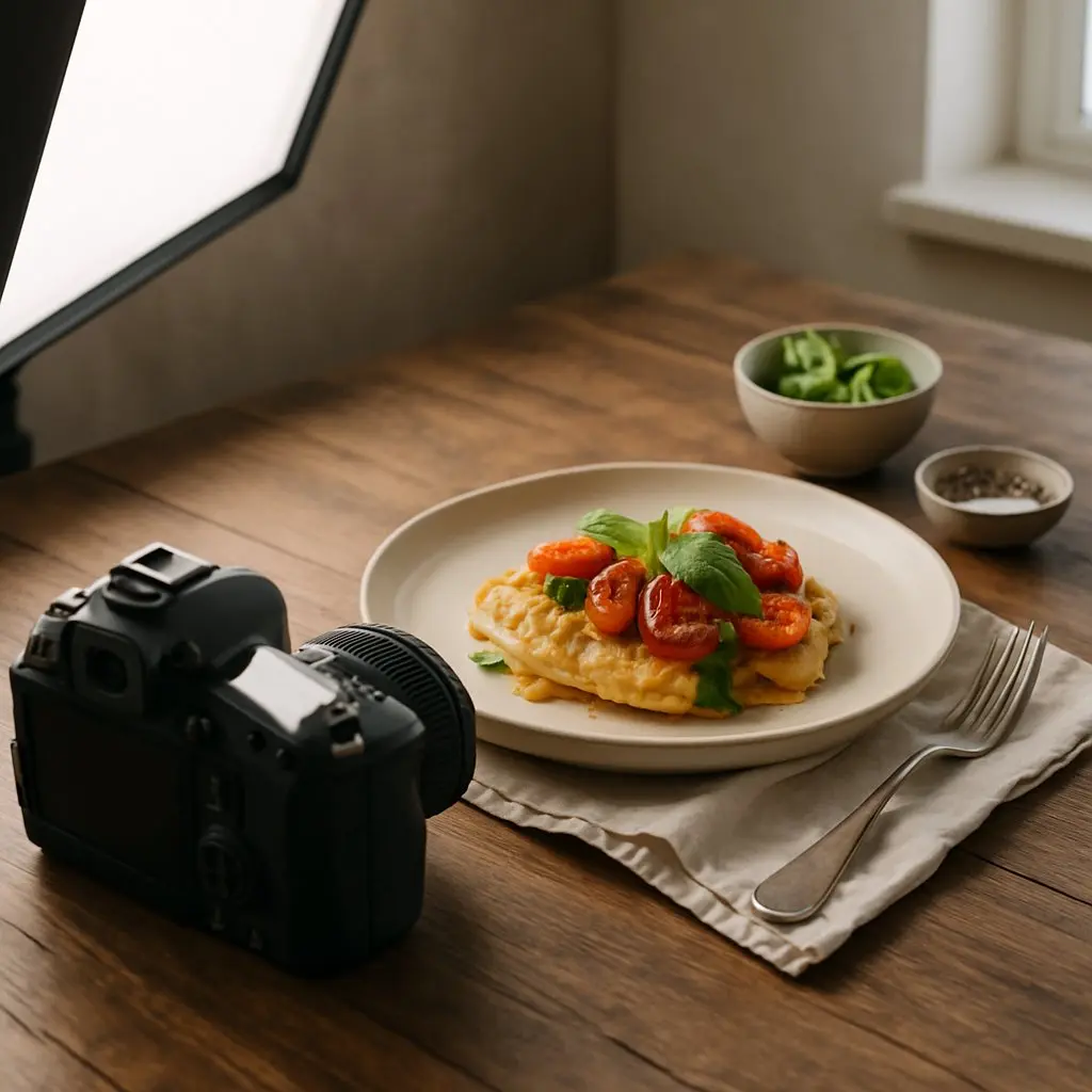 Photo culinaire : matériel, lumière et stylisme (2026)