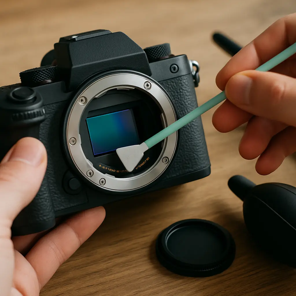 Nettoyer le capteur de son appareil photo