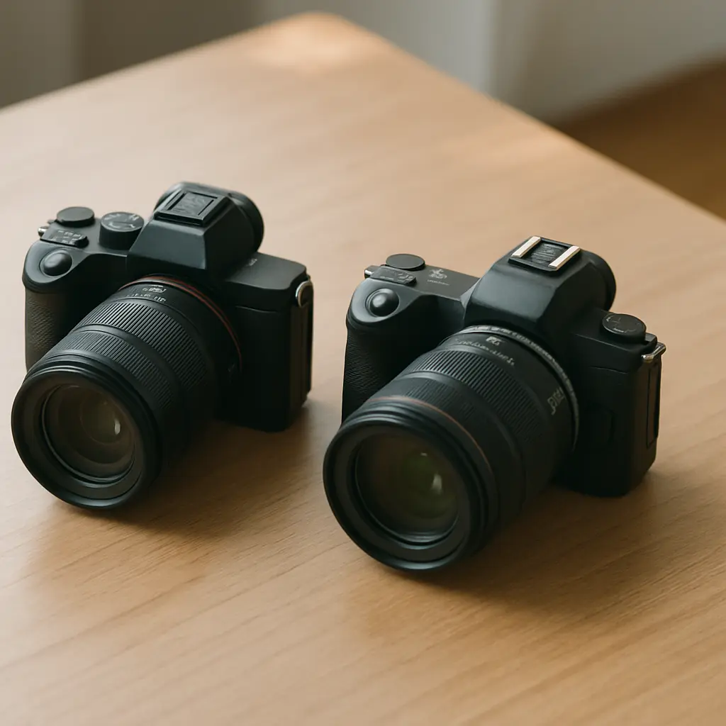 Sony ou Canon : duel des systèmes hybrides