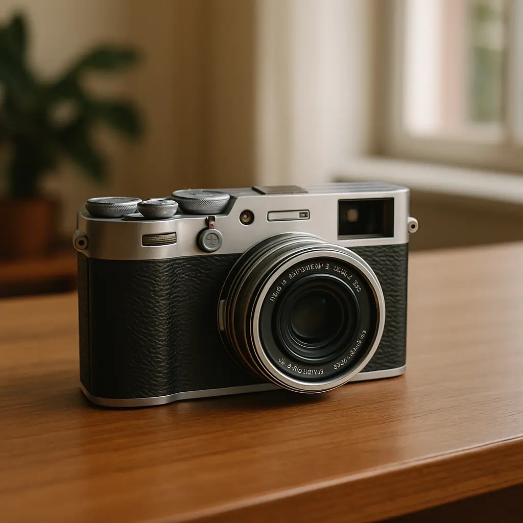 Fujifilm X100VI compact expert APS-C avec objectif 35mm fixe