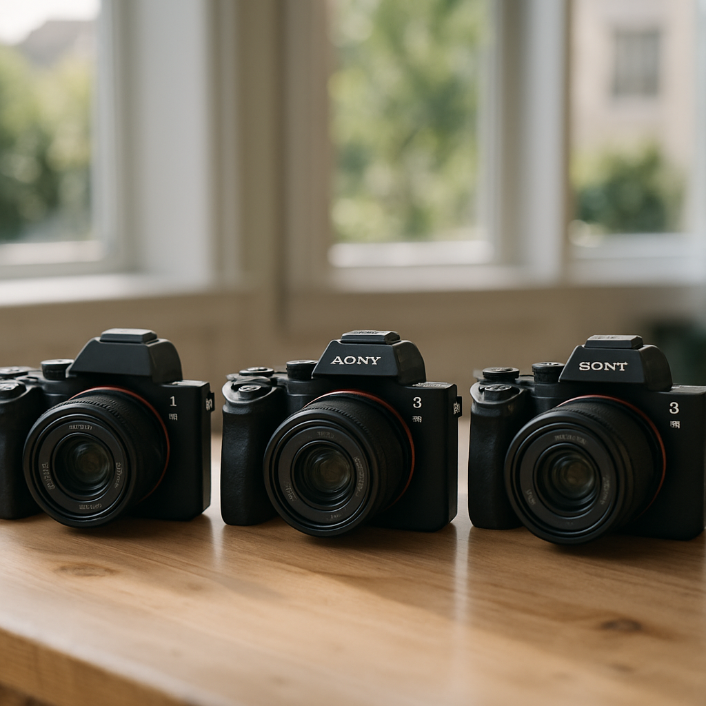 Sony A7 vs A7R vs A7S : Le Guide Complet 2025 pour Choisir le Bon Modèle