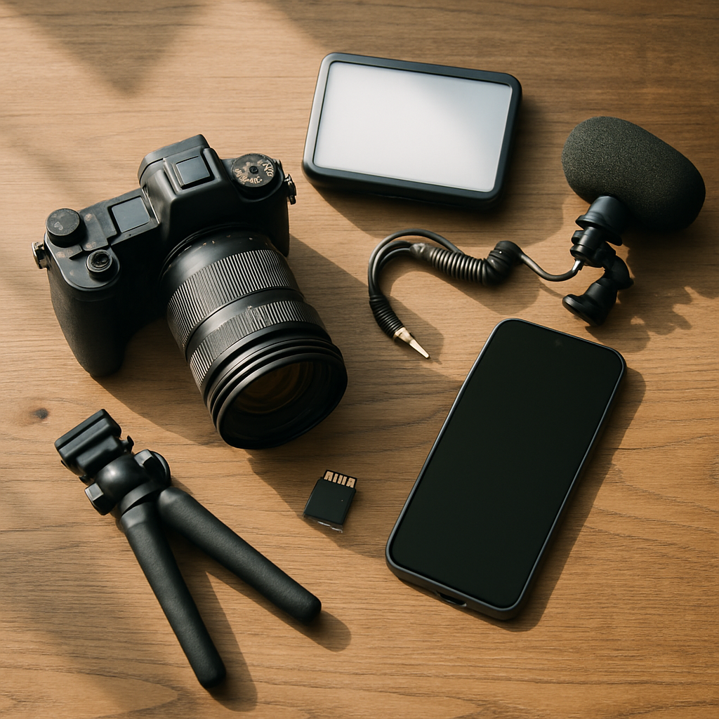 Le kit du créateur de contenu : matériel pour débuter (2026)
